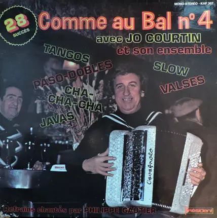 Jo Courtin Et Son Orchestre - Comme Au Bal N°4