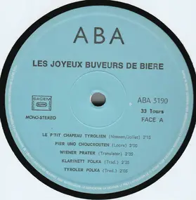 Jo Courtin - Les Joyeux Buveurs De Bière