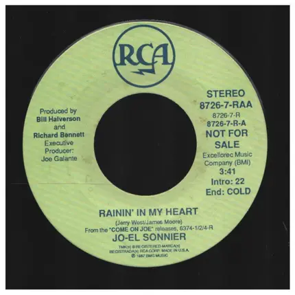 Jo-El Sonnier - Rainin' In My Heart