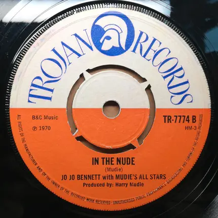 Jo Jo Bennett With Mudies All Stars - Leaving Rome
