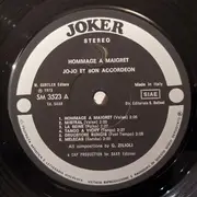 LP - Jo-Jo Et Son Accordeon - Hommage A Maigret