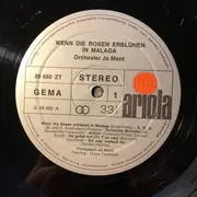 12inch Vinyl Single - Jo Ment & His Orchestra - Wenn Die Rosen Erblühen In Malaga
