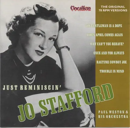 Jo Stafford , Paul Weston And His Orchestra - Just Reminiscin'