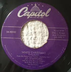 Jo Stafford - White Christmas/ Silent Night