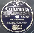 Schellack - Jo Stafford And Vocal Quartette With Paul Weston And His Orchestra - San Antonio Rose / Along The Colorado Trail