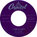 7inch Vinyl Single - Jo Stafford - I Wonder As I Wander