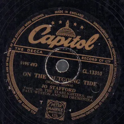 Jo Stafford - On The Outgoing Tide / Down The Lane