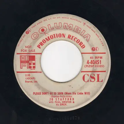Jo Stafford - I Got A Sweetie
