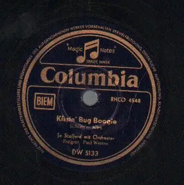 Jo Stafford - Kissin' Bug Boogie / Hawaiian War Chant