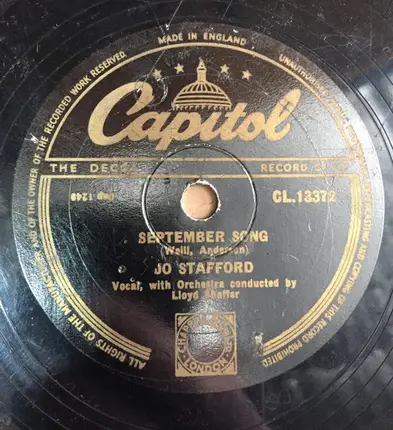 Jo Stafford - Sometime / September Song