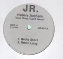 12inch Vinyl Single - Jr. - Haters Anthem 'One Thing I Can't Stand - Still Sealed