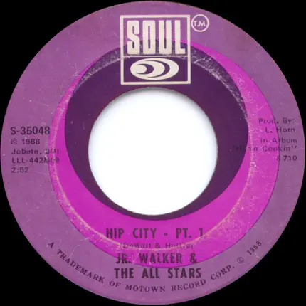 Jr. Walker & The All Stars - Hip City