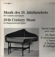 JS Bach, Geminiani, A.O (David Leigh) - Musik des 18 jahrhunderts für cembalo und spinett