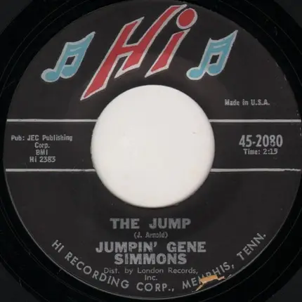 Jumpin' Gene Simmons - The Dodo / The Jump