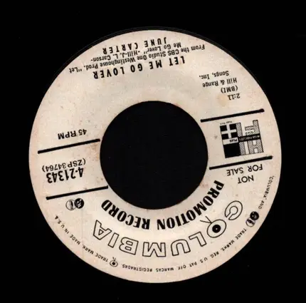 June Carter - Let Me Go Lover / Tennessee Mambo
