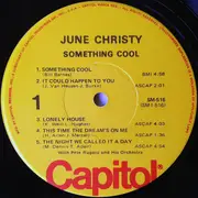 LP - June Christy , Pete Rugolo Orchestra - Something Cool