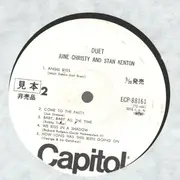 LP - June Christy , Stan Kenton - Duet - Promo+insert