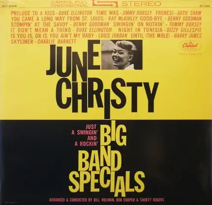 June Christy - Big Band Specials