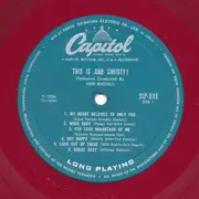 LP - June Christy - This Is June Christy! - Mono / + small booklet