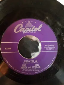 June Hutton - I Miss You So / Keep It A Secret