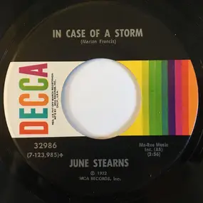 June Stearns - Man (Sensuous Man) / In Case Of A Storm