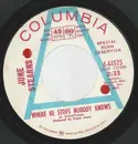 7inch Vinyl Single - June Stearns - Where He Stops Nobody Knows