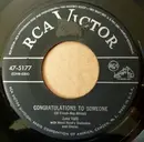 7inch Vinyl Single - June Valli - Congratulations To Someone / Love And Hate
