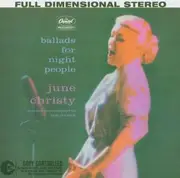 CD - June Christy - Ballads For Night People