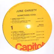 LP - June Christy - Something Cool - Re-Recorded