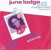 7inch Vinyl Single - June Lodge And Prince Mohammed - Someone Loves You Honey - One Time Daughter