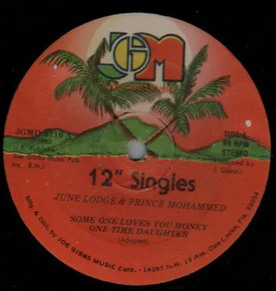 June Lodge & Prince Mohammed / Joe Gibbs & The Professionals - Someone Loves You Honey / Don't Feel Left Out