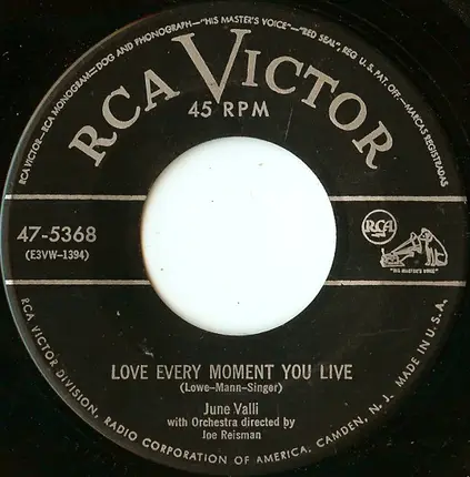 June Valli - Crying In The Chapel