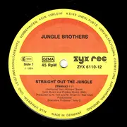 12inch Vinyl Single - Jungle Brothers - Straight Out The Jungle (Remixed By DJ Soul Shock) + In Time