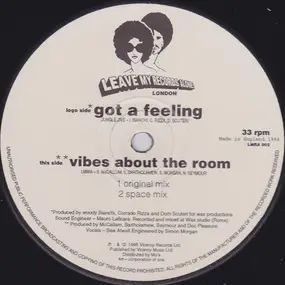 Jungle Jive / Leave My Wife Alone - Got A Feeling / Vibes About The Room