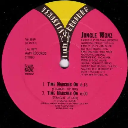 Jungle Wonz - Time Marches On (The Justin Strauss Remixes)