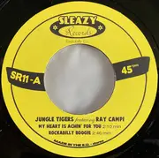 7inch Vinyl Single - Jungle Tigers & Ray Campi - Apeman Boogie