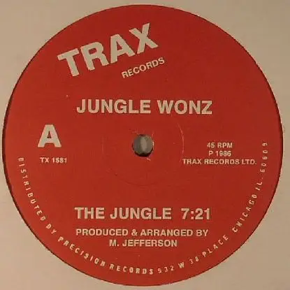 Jungle Wonz - The Jungle/ Time Marches On