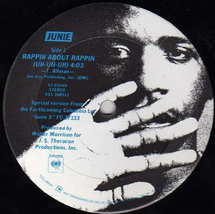 Junie Morrison - Rappin About Rappin (Uh-Uh-Uh) / Victim Of Love