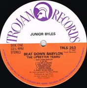 LP - Junior Byles - Beat Down Babylon 'The Upsetter Years'