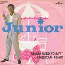 7inch Vinyl Single - Junior - Mama Used To Say (American Remix) /  Mama Used To Say (American Instrumental Mix)