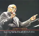 CD - Junior Mance - For My Fans, It's All About You