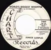 7inch Vinyl Single - Junior Samples - World's Biggest Whopper
