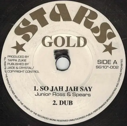Junior Ross & The Spears / Knowledge - So Jah Jah Say / Word Sound And Power