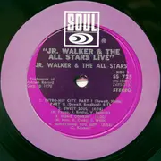 LP - Junior Walker & The All Stars - Live - Hollywood Press