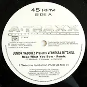 12inch Vinyl Single - Junior Vasquez Presents Vernessa Mitchell - Reap What You Sow - Remix