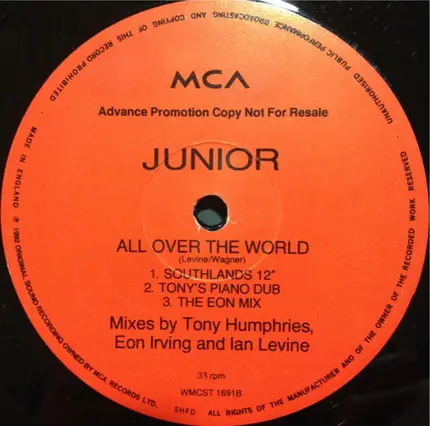 Junior - All Over The World