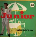 12inch Vinyl Single - Junior - Mama Used To Say