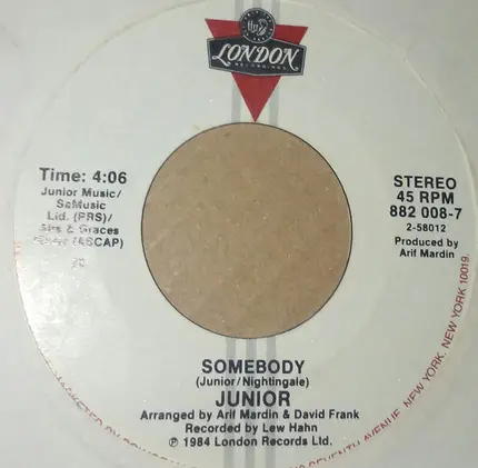 Junior - Somebody