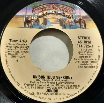Junior - Unison