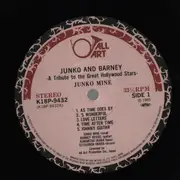 LP - Junko Mine & Barney Kessel - A Tribute To The Great Hollywood Stars - Insert